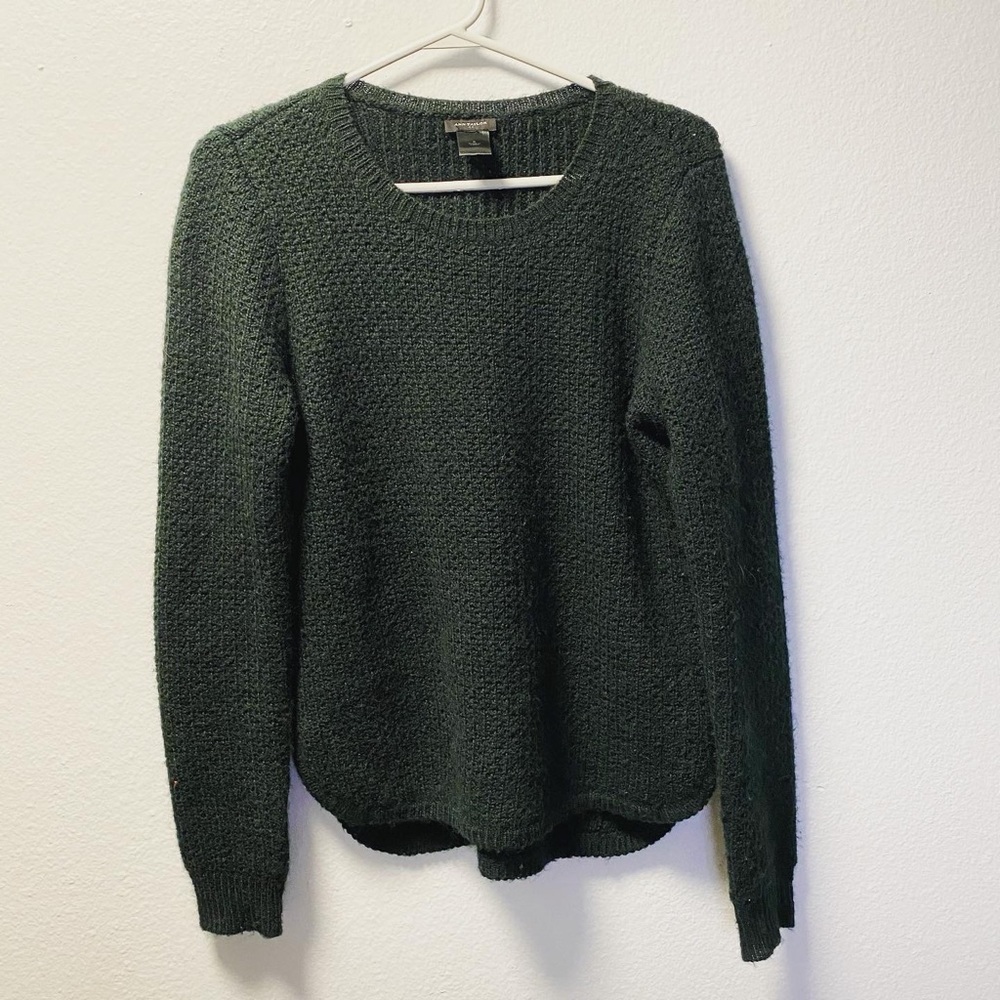 Ann Taylor green sweater